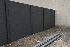 Composite Fence at Commercial Studio